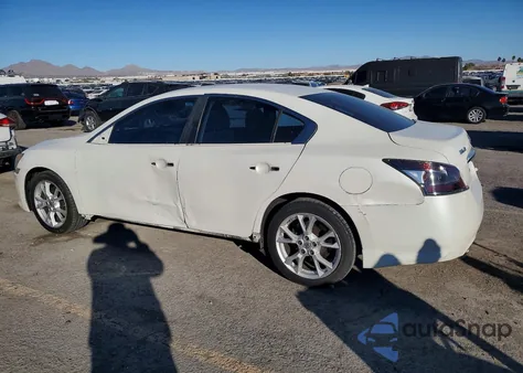 2014 Nissan Maxima S из США, поврежденный, VIN 1N4AA5AP6EC439581